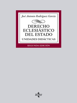 cover image of Derecho eclesiástico del Estado